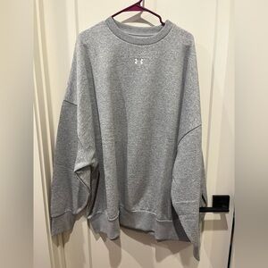 Under Armour Heather Gray Crewneck Sweater